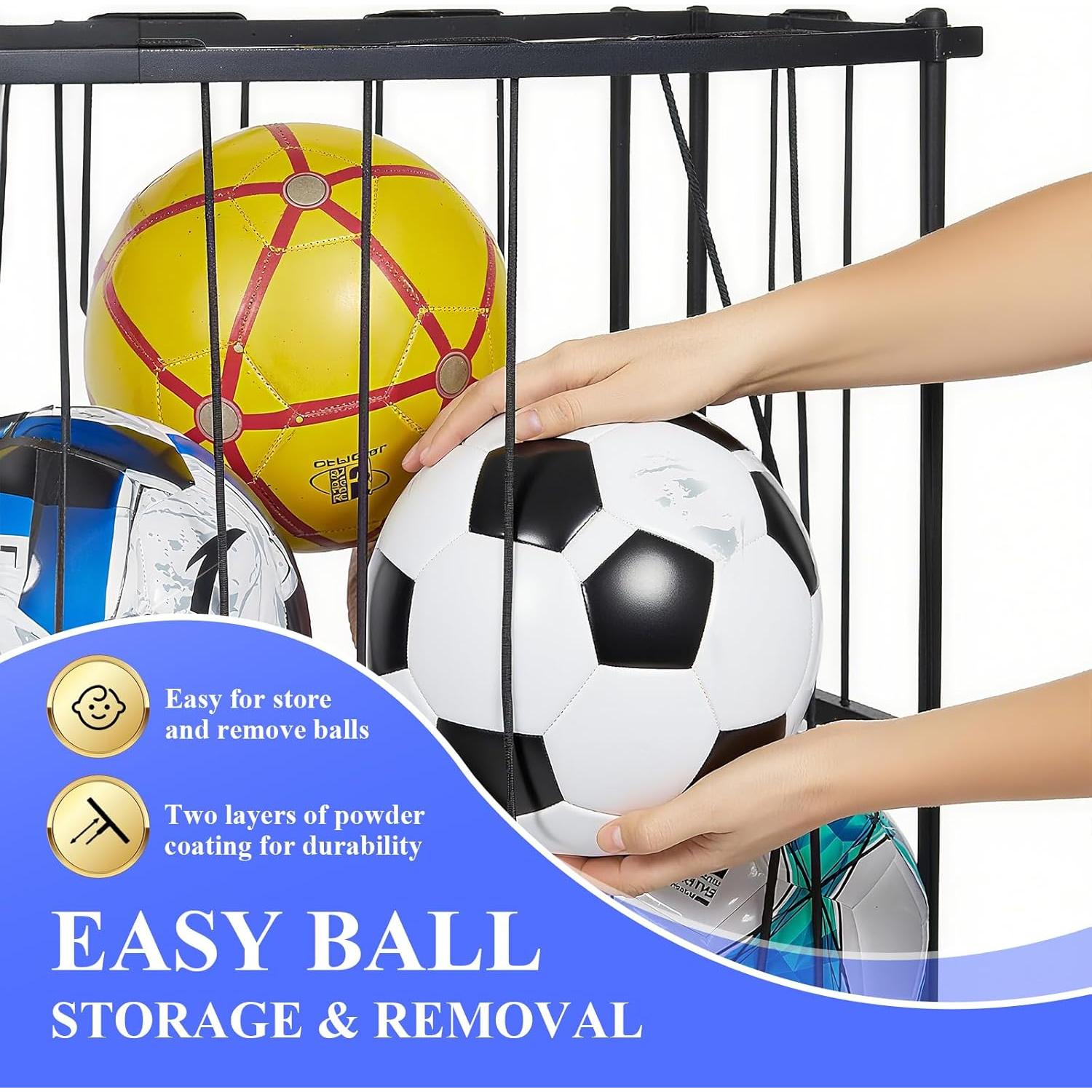 Estante de Almacenamiento de Pelotas URMMIY Grande 75.5x29x80cm