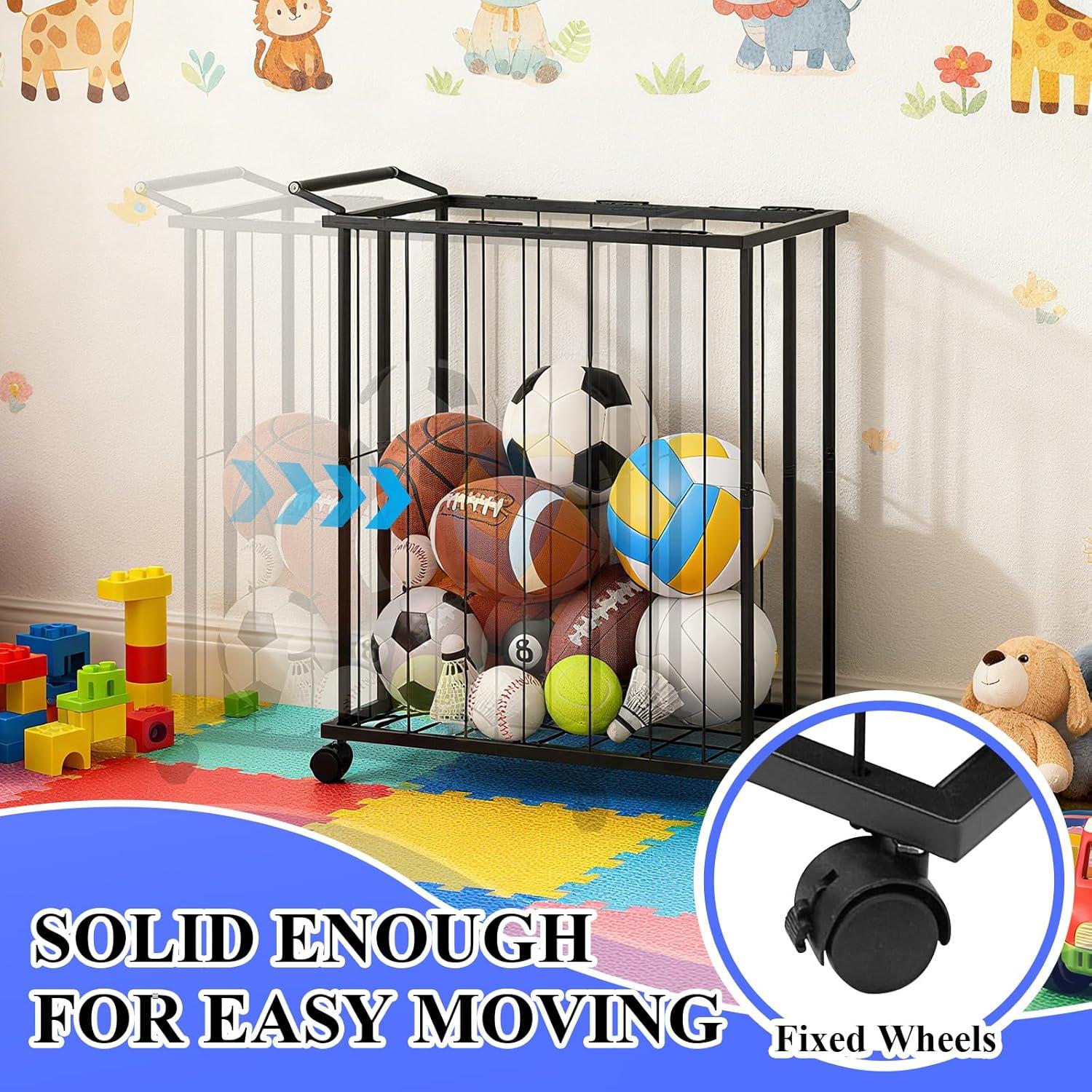 Estante de Almacenamiento de Pelotas URMMIY Grande 75.5x29x80cm