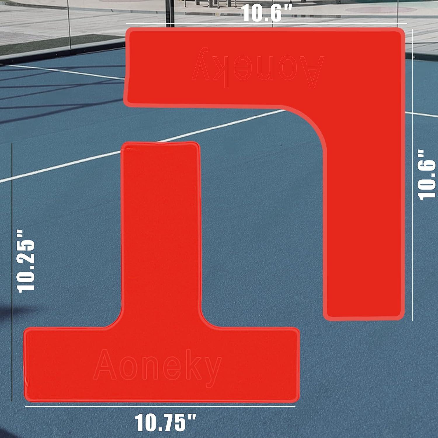 Kit de Marcadores de Cancha de Pickleball Aoneky - 12 Piezas