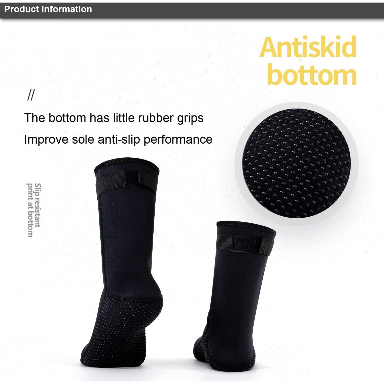 Calcetines de Neopreno 3mm SUJAYU para Buceo y Surf