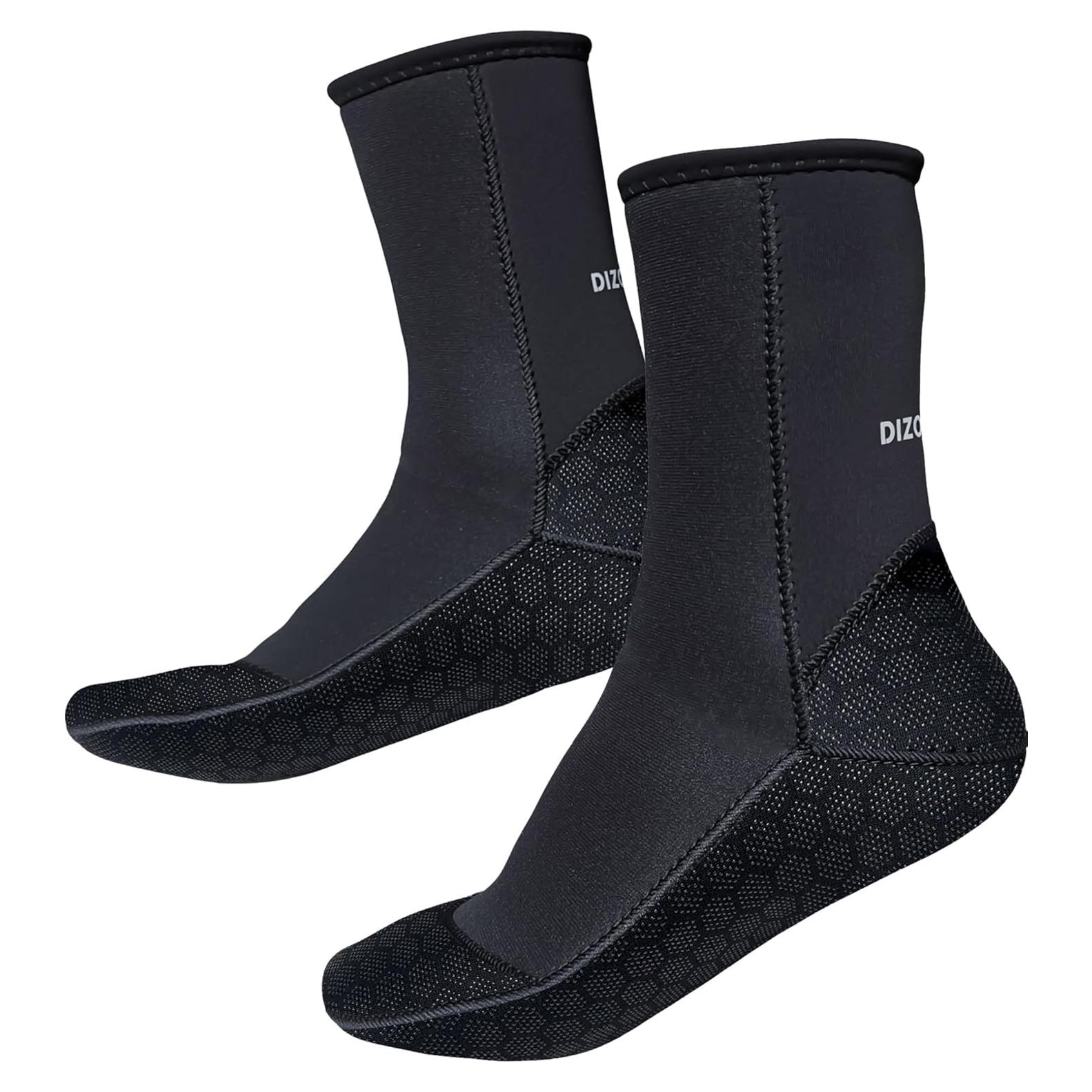 Calcetines de Buceo Neopreno 3mm Dizokizo Antideslizantes