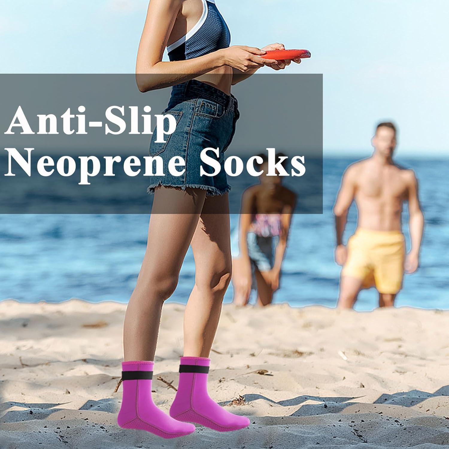Calcetines de Neopreno MOVOYEE 3mm Antideslizantes Unisex