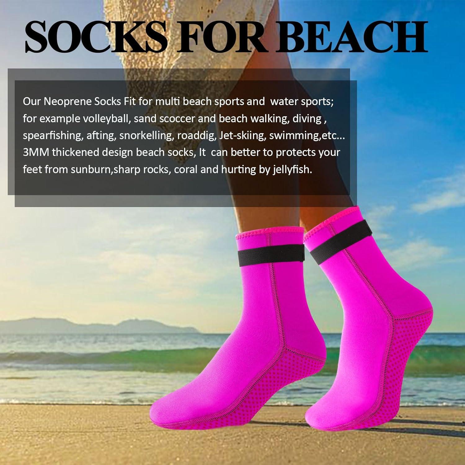 Calcetines de Neopreno MOVOYEE 3mm Antideslizantes Unisex