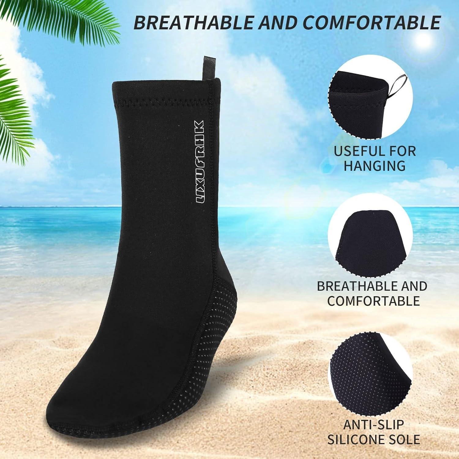 Calcetines de Neopreno 2MM LIXUFRHK para Buceo y Playa
