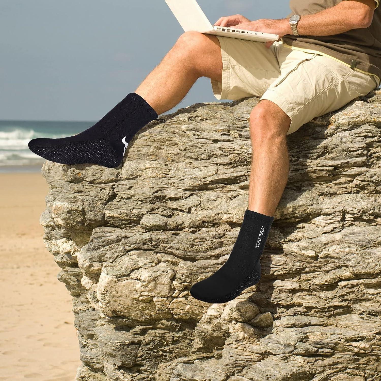 Calcetines de Neopreno 2MM LIXUFRHK para Buceo y Playa
