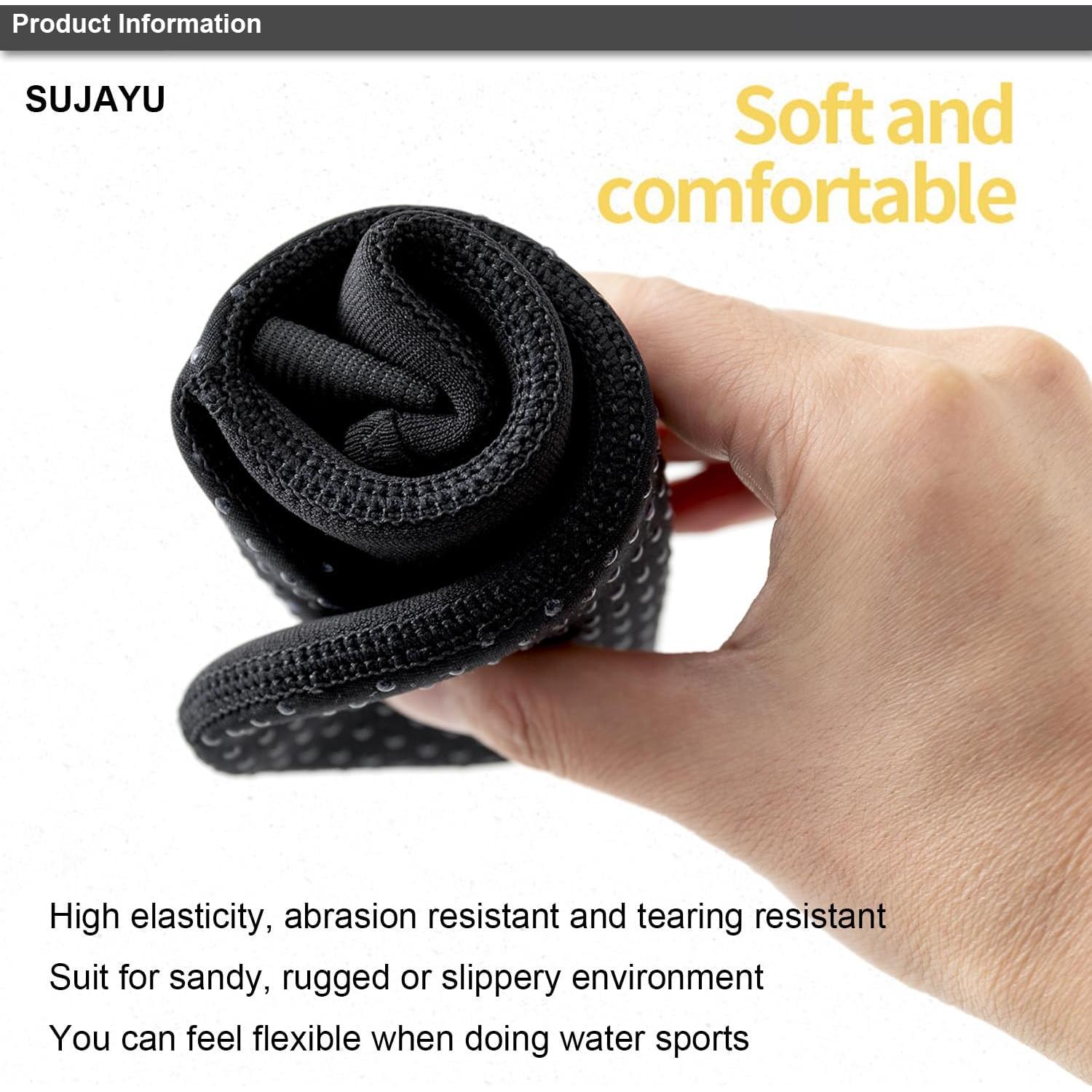 Calcetines de Neopreno 3mm SUJAYU para Buceo y Surf Unisex