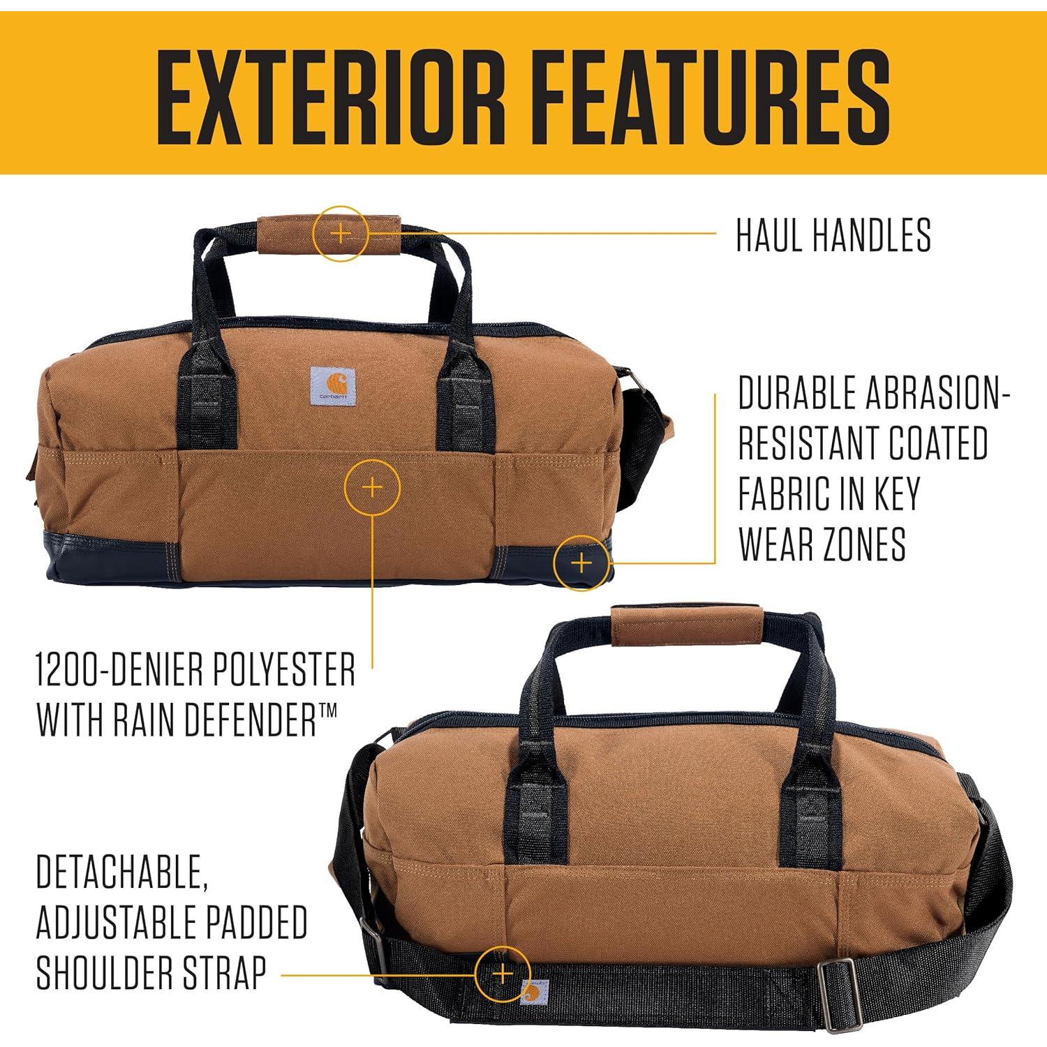 Bolsa Duffel Carhartt 35L Resistente para Trabajo y Viajes