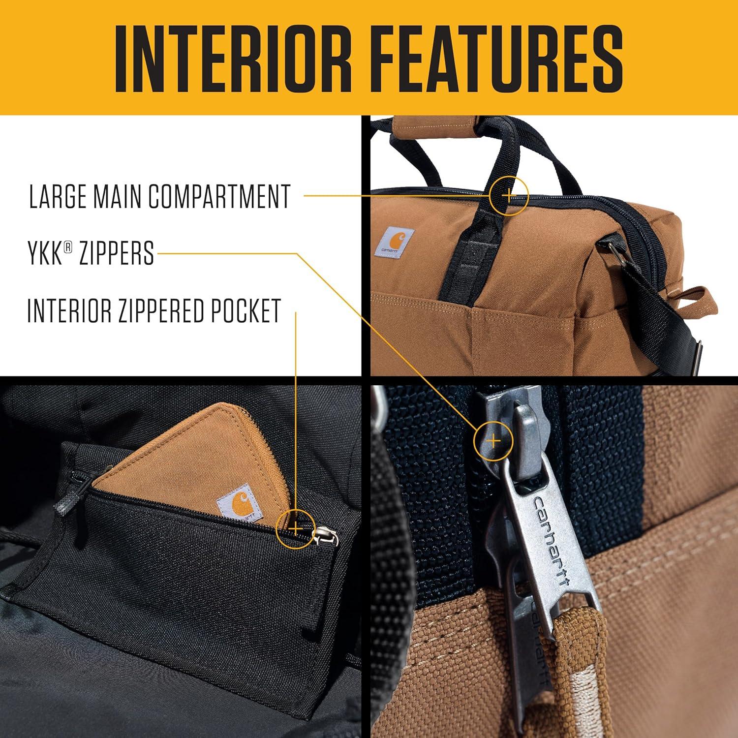 Bolsa Duffel Carhartt 35L Resistente para Trabajo y Viajes