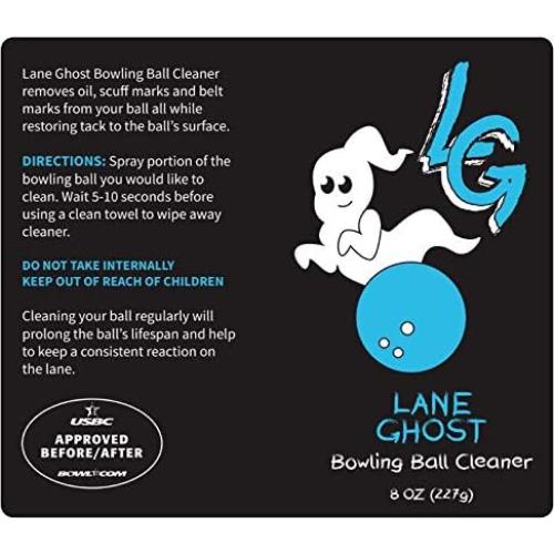 Limpiador de Bola de Bowling Lane Ghost - Aprobado USBC - 289g