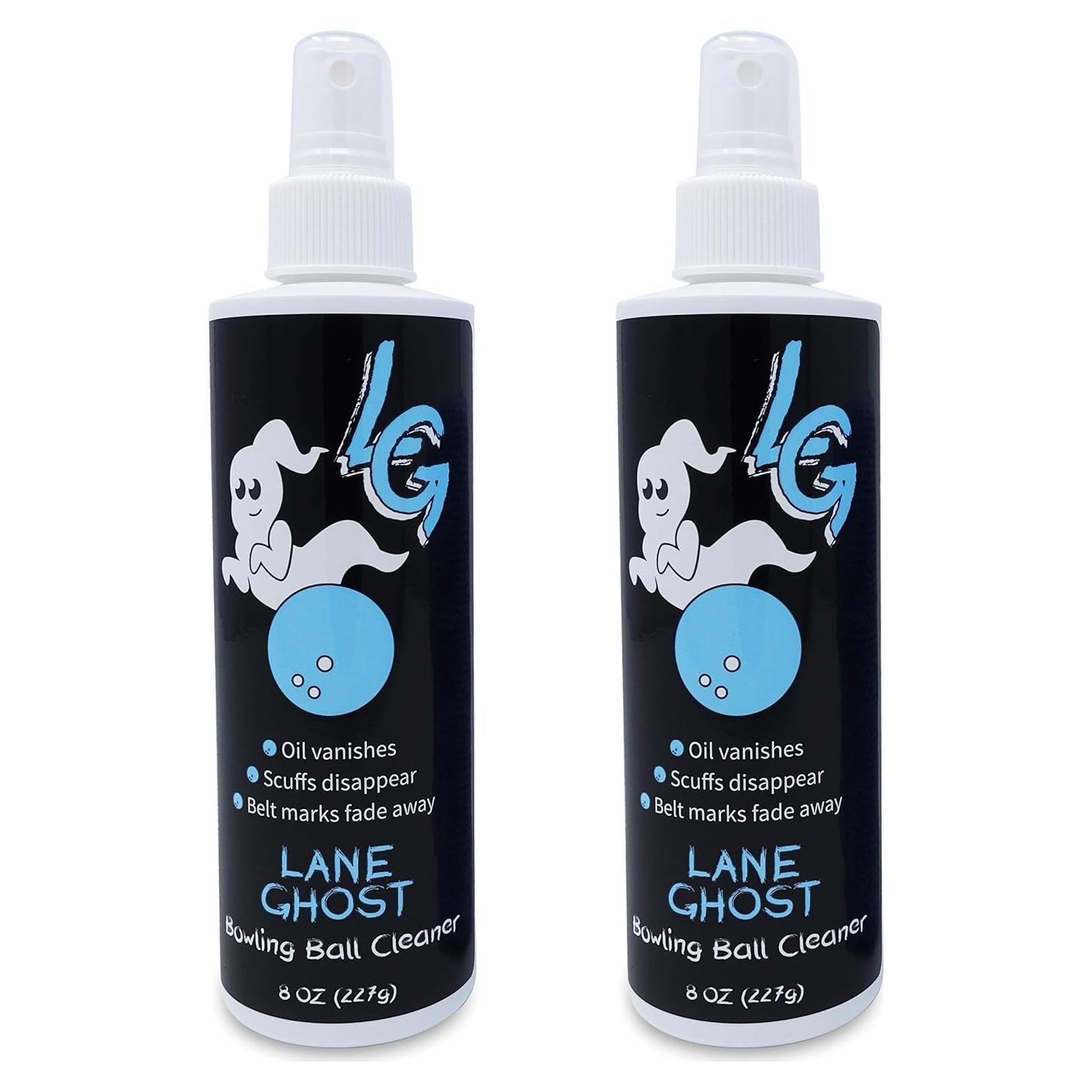 Kit de Spray Limpiador de Pelotas de Bowling Lane Ghost - 2 Unidades