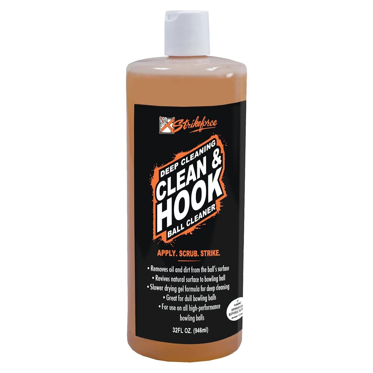 Limpiador de Bola de Bowling KR Strikeforce 0.95L Naranja