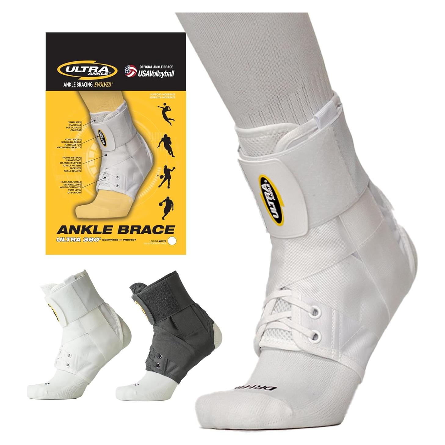 Tobillera Ultra 360 con Cierre de Cordones - Soporte Ajustable