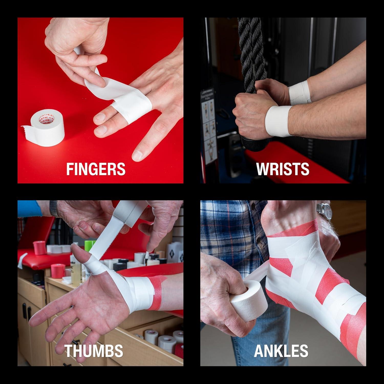 Cinta Atlética Premium Mueller 3.81 cm x 13.72 m - Paquete 10