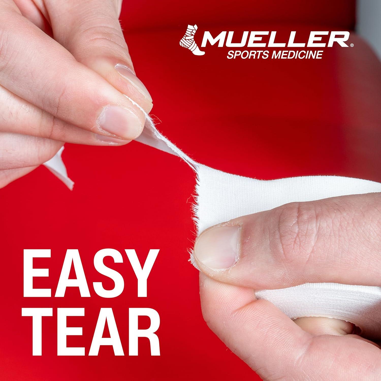 Cinta Atlética Premium Mueller 3.81 cm x 13.72 m - Paquete 10