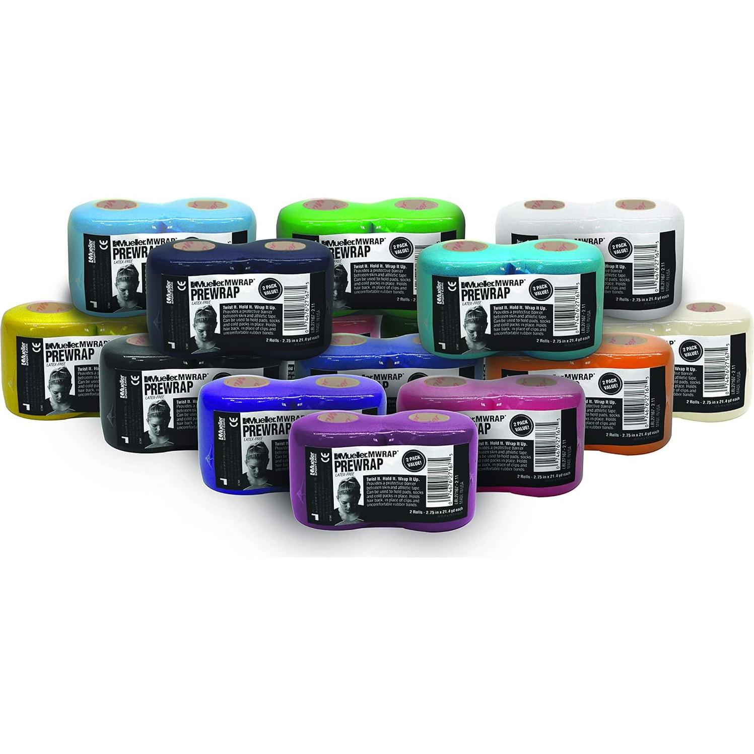 Cinta Atlética Subcapa MUELLER MWrap Verde Lima 6.99 cm x 19.55 m