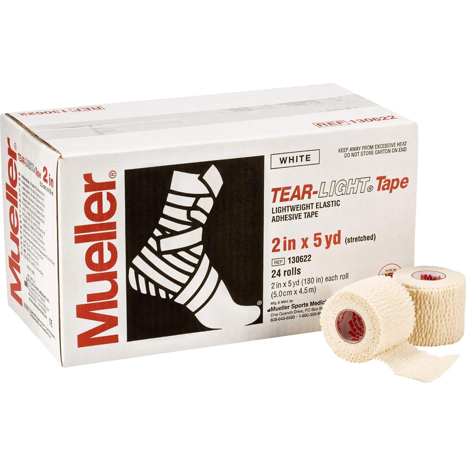 Cinta Adhesiva Deportiva Mueller Tear-Light 7.62 cm x 4.57 m