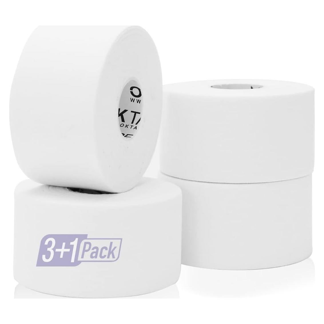 Cinta Atlética CINTA OK 4 Rollos 13.72m Blanca Fuerte