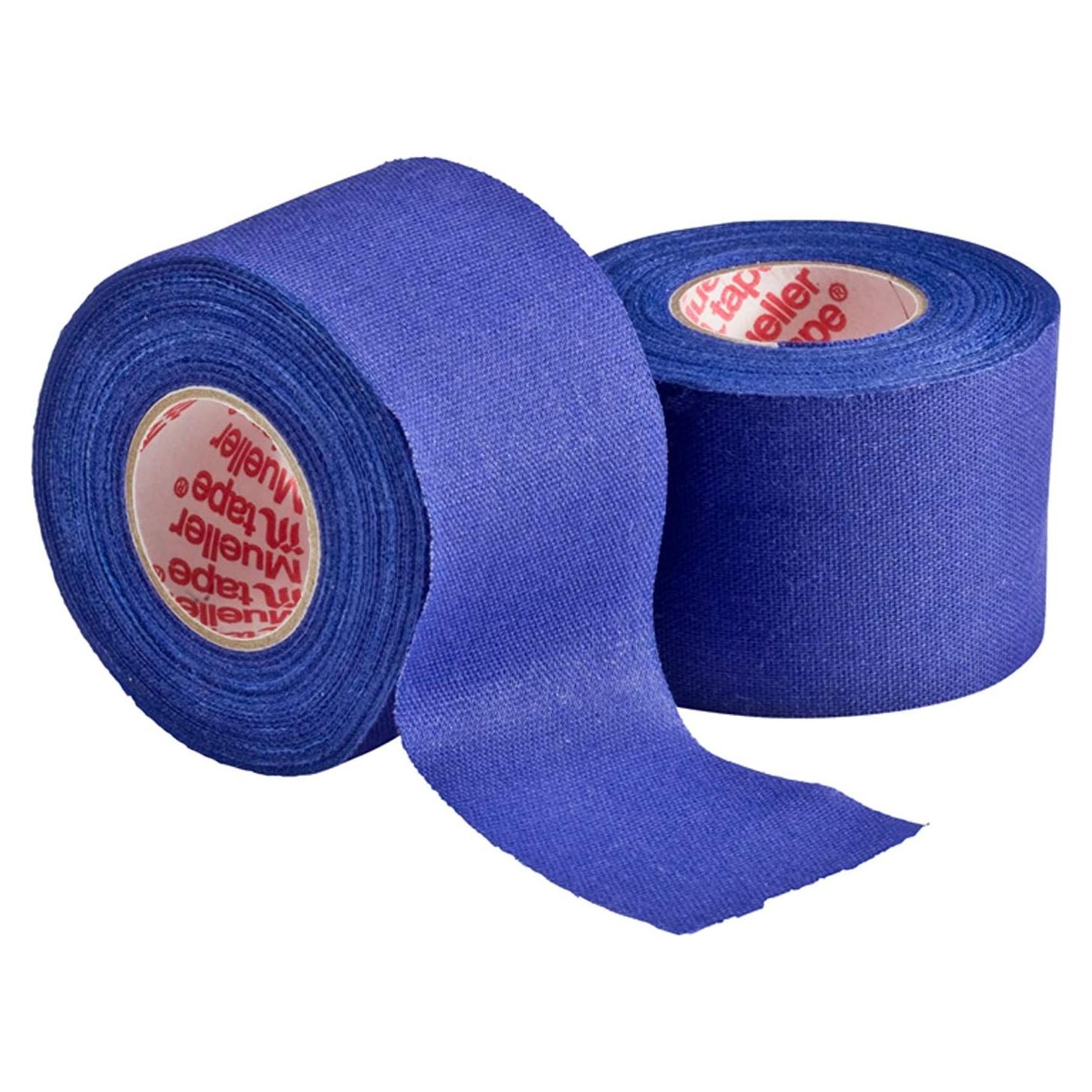 Cinta atlética MUELLER 100% algodón 3.81 cm x 9.14 m - 2 rollos