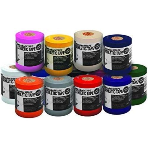 Cinta atlética MUELLER 100% algodón 3.81 cm x 9.14 m - 2 rollos