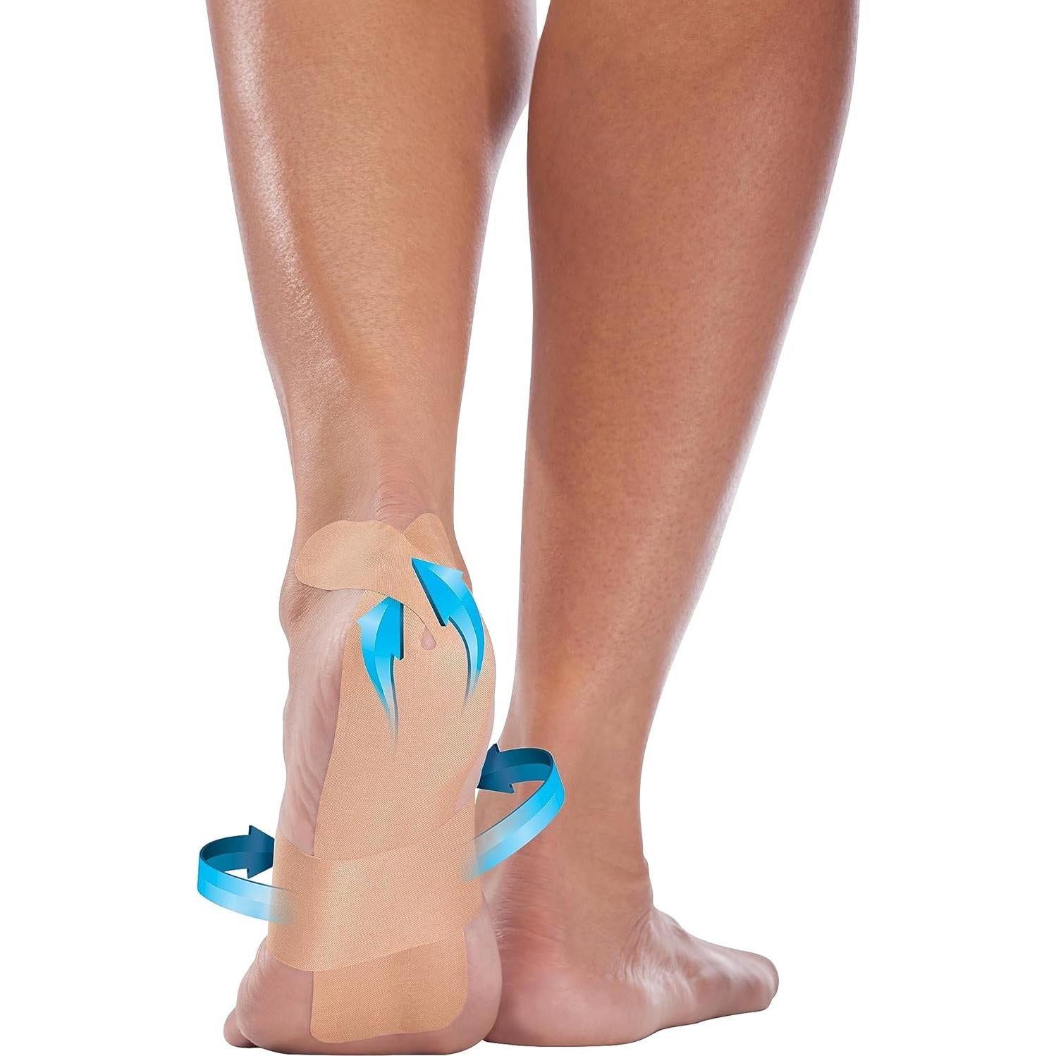 Cinta Deportiva Mueller PFTape para Alivio de Dolor en el Pie