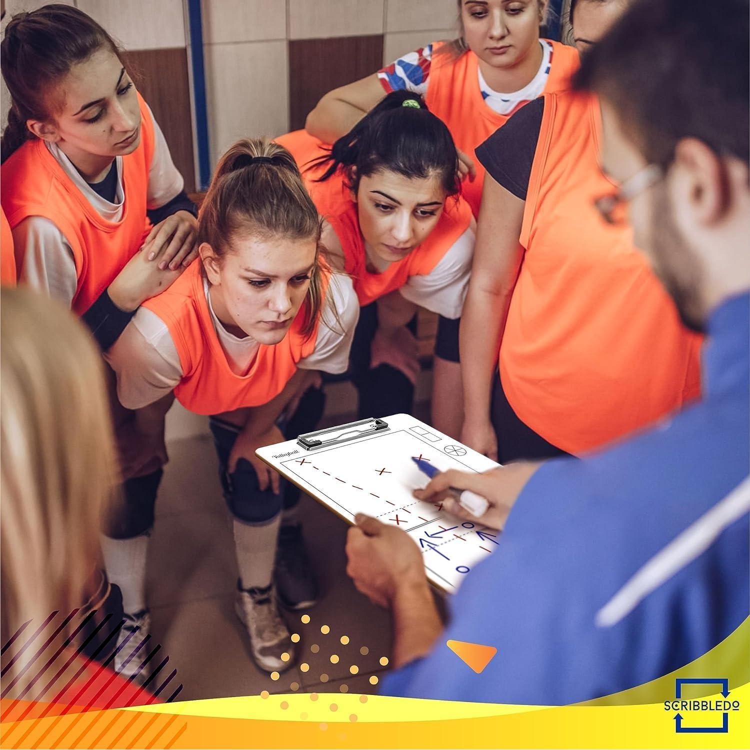 Tablero de Borrado en Seco Scribbledo 38x23 cm para Voleibol