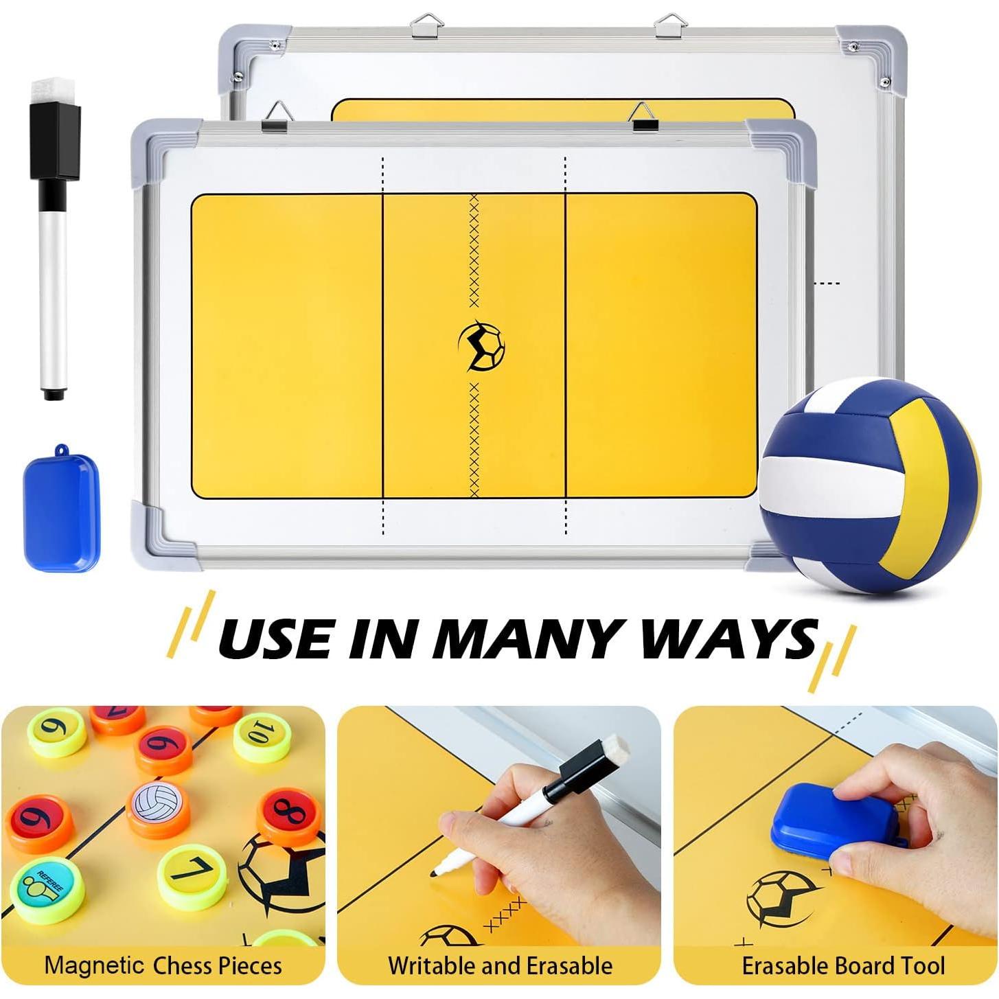 Tablero Táctico de Voleibol Plegable Pure Vie 30x21.5cm