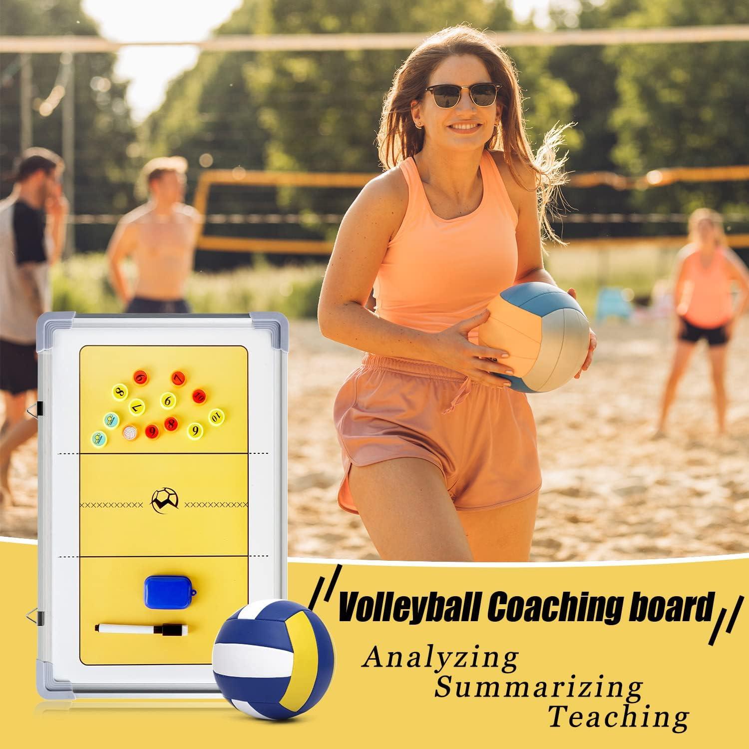 Tablero Táctico de Voleibol Plegable Pure Vie 30x21.5cm