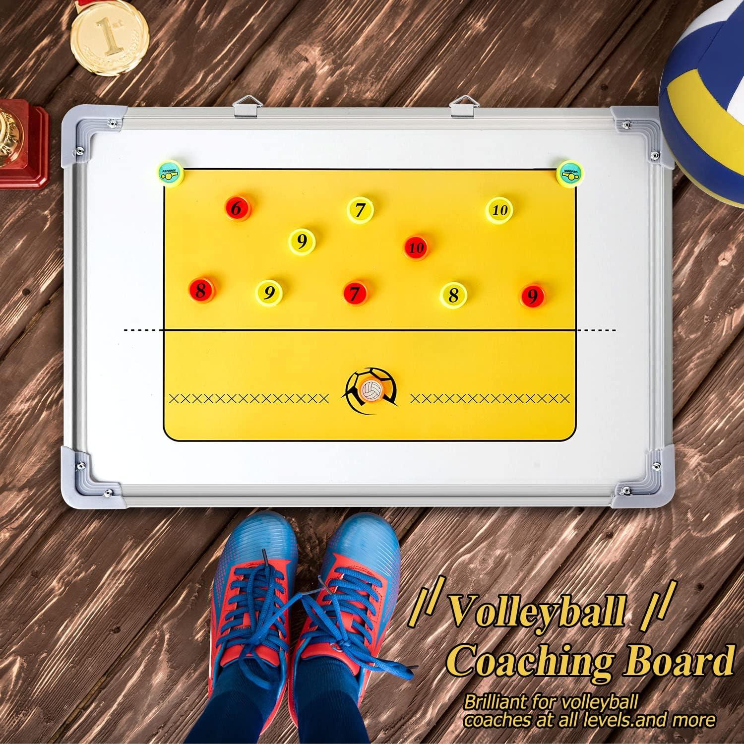 Tablero Táctico de Voleibol Plegable Pure Vie 30x21.5cm