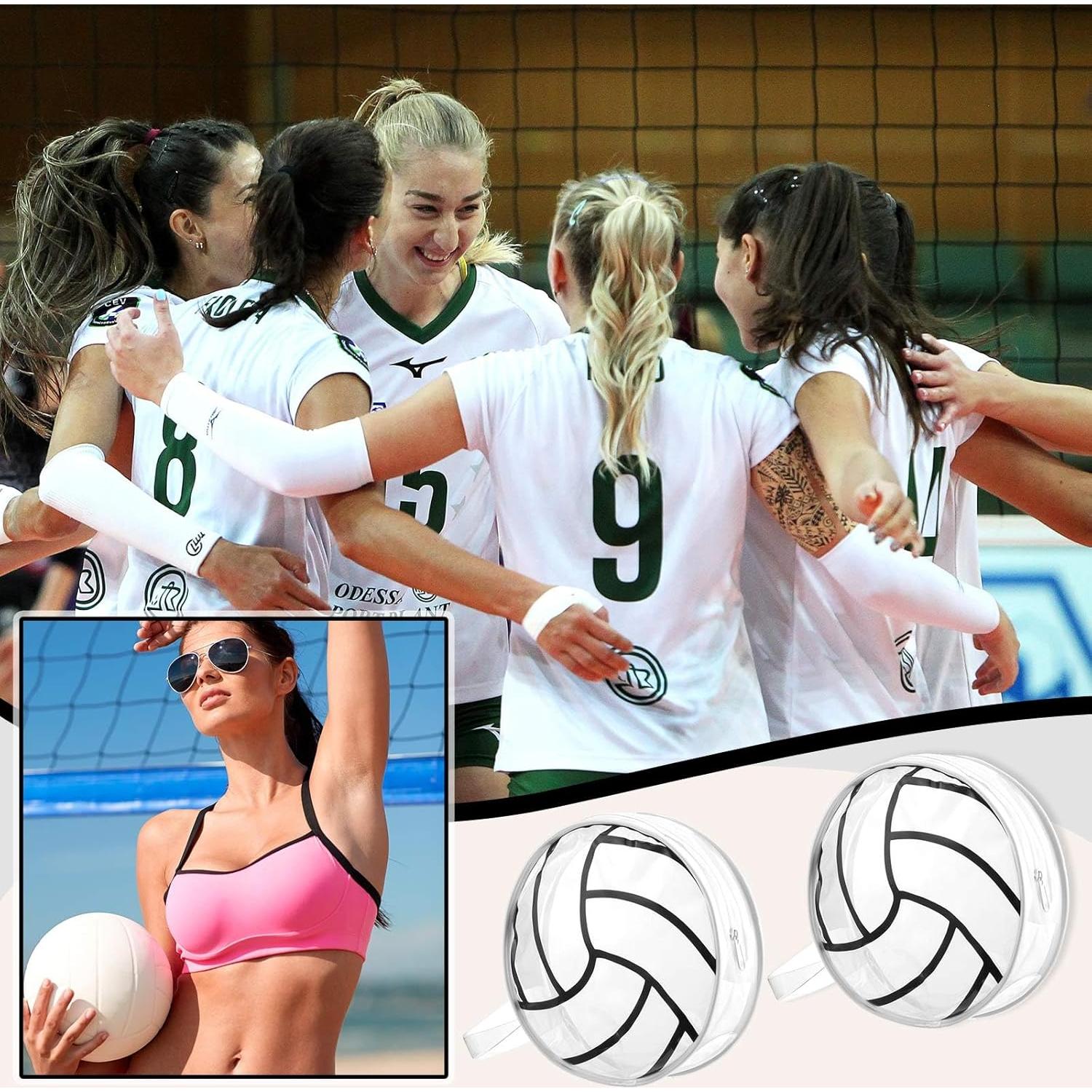 Bolsa de Cosméticos Reginary 12 Pcs Voleibol PVC 18cm