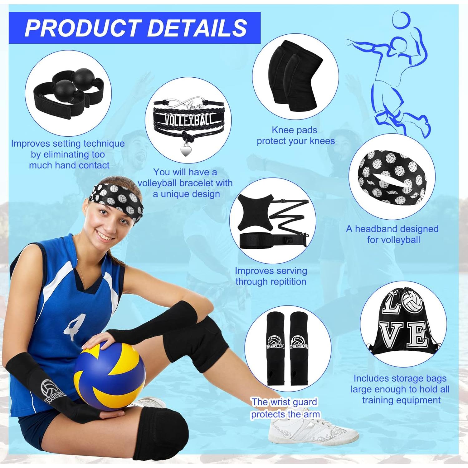 Kit de Entrenamiento de Voleibol Honoson 7 Piezas para Principiantes