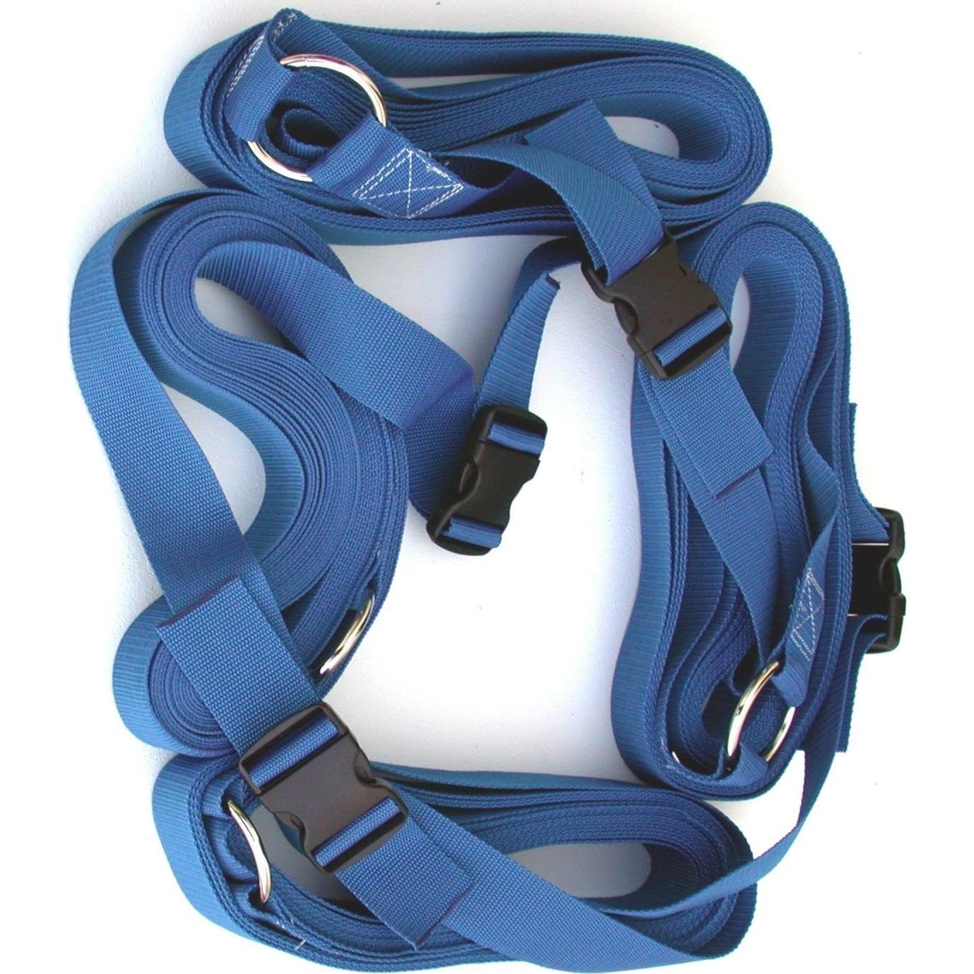 Línea de cancha de arena ajustable Home Court 9.14 m azul