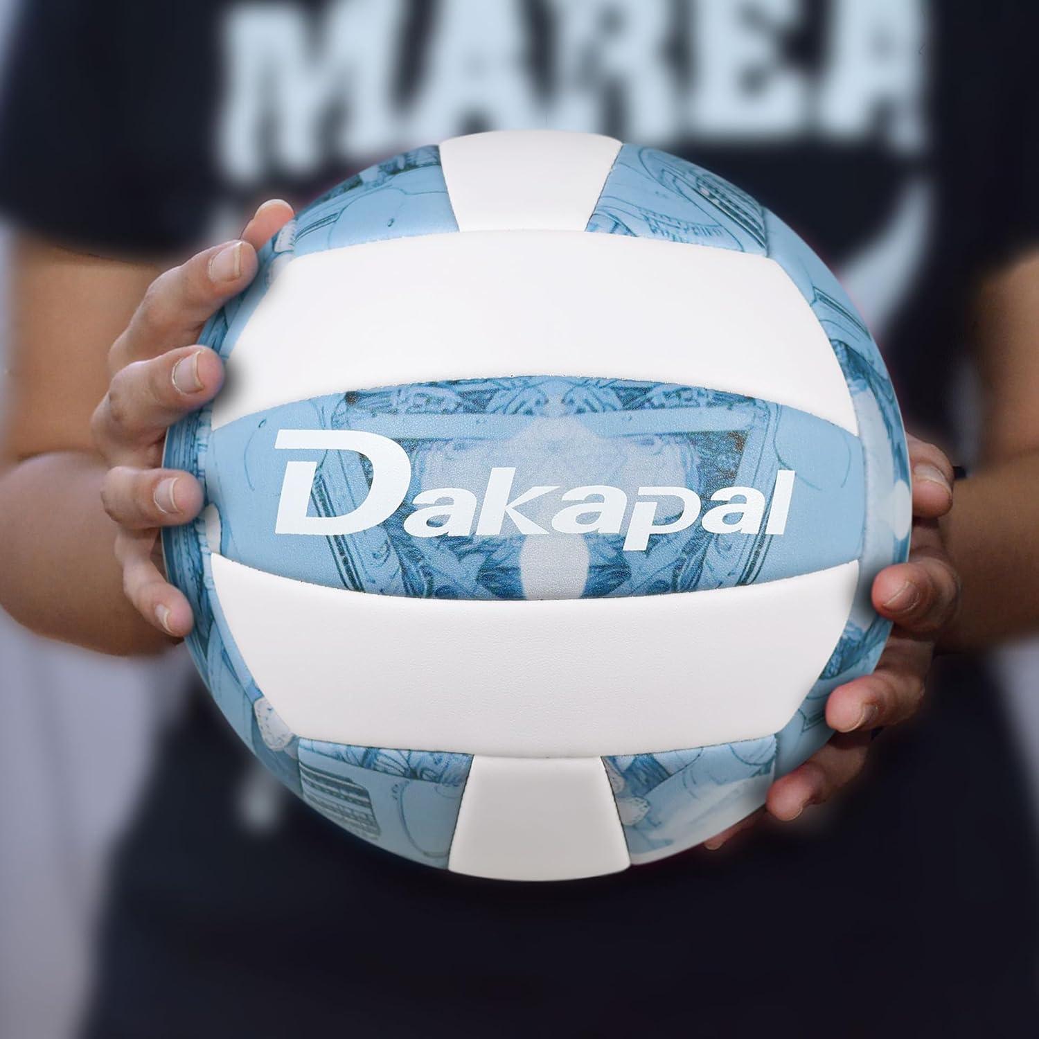 Voleibol Suave Dakapal V5 Tamaño Oficial 5 Interior/Exterior