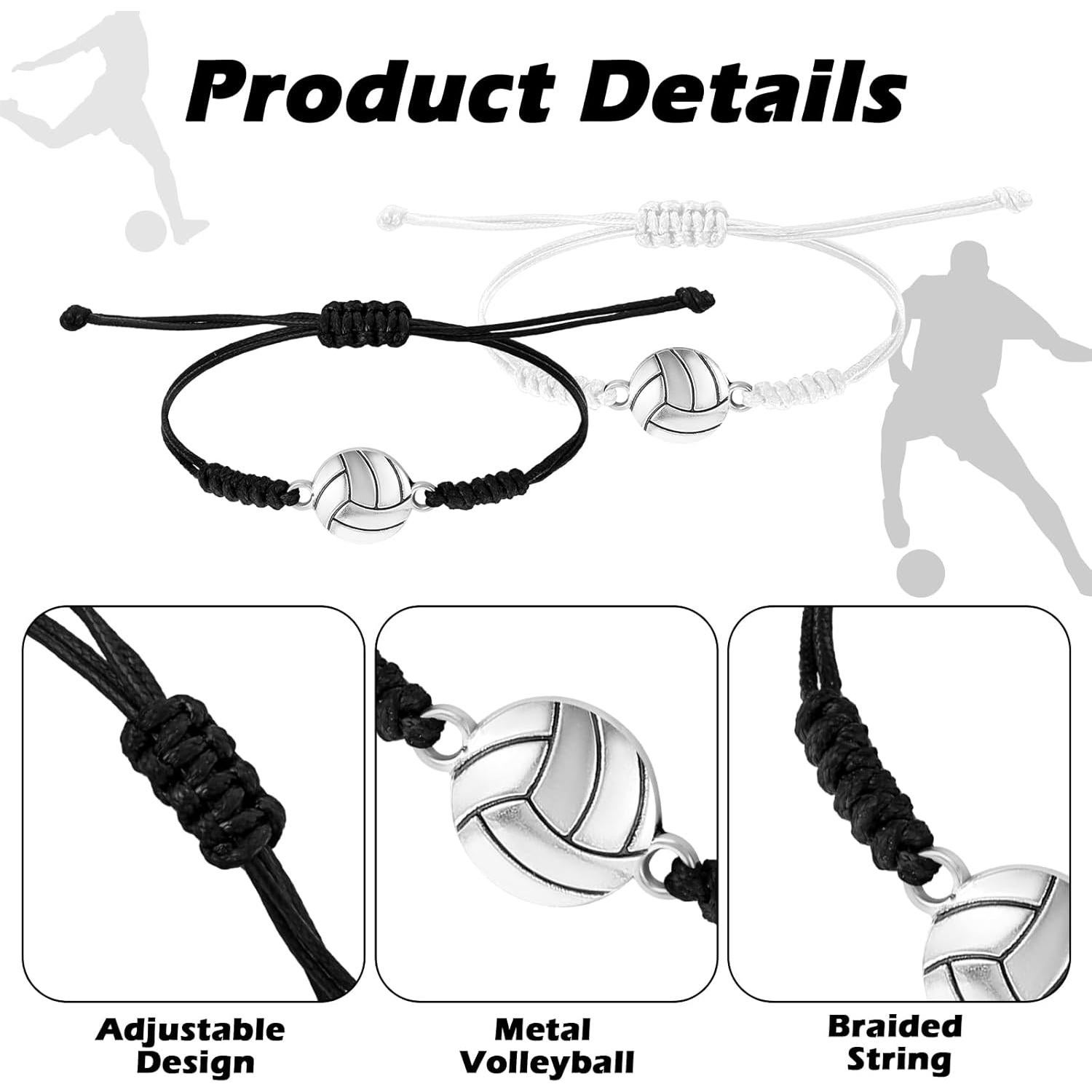 Pulsera de Voleibol Ajustable Mabor - 2 Piezas Unisex