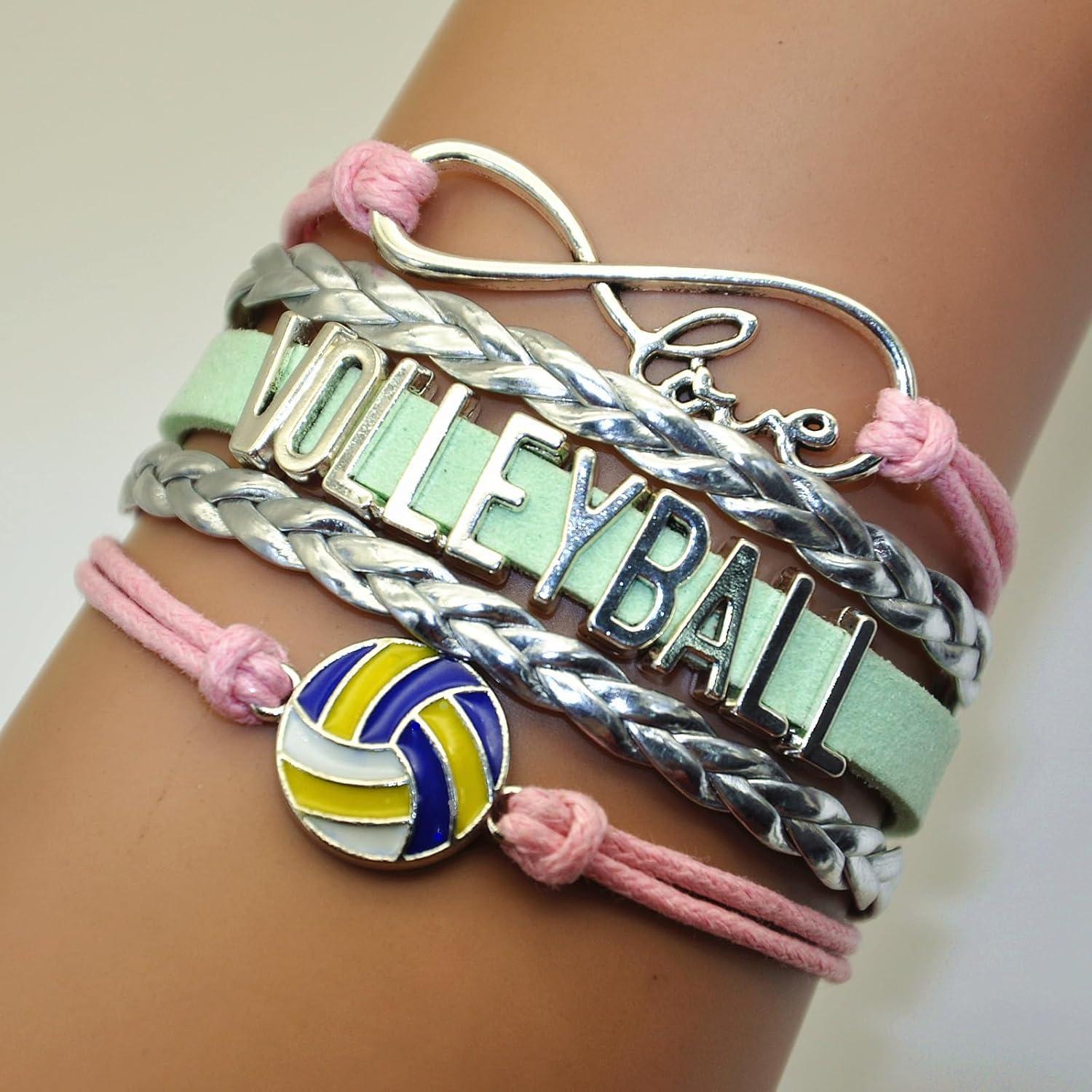 Pulsera de Voleibol HCChanshi Ajustable para Mujeres y Hombres
