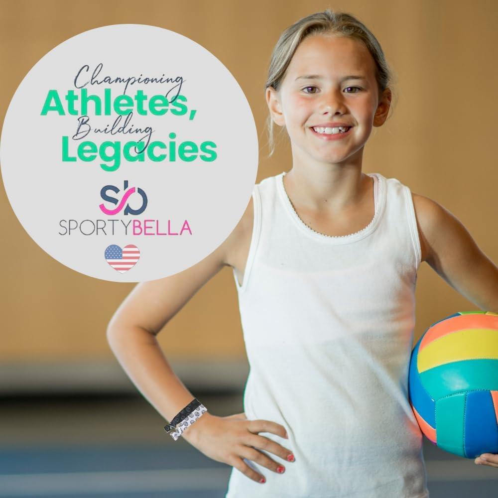 Pulsera de Voleibol SportyBella Ajustable para Niñas - Charm Infinito