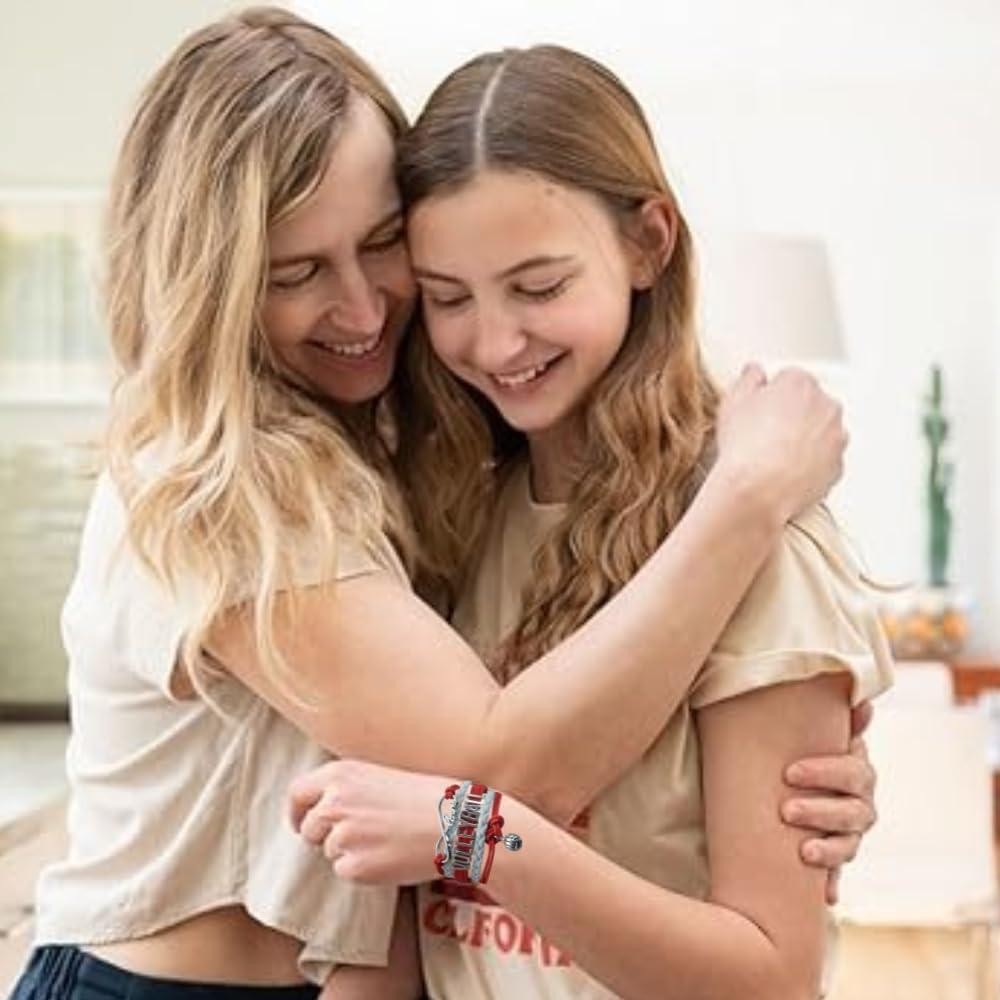 Pulsera de Voleibol SportyBella Ajustable para Niñas - Charm Infinito