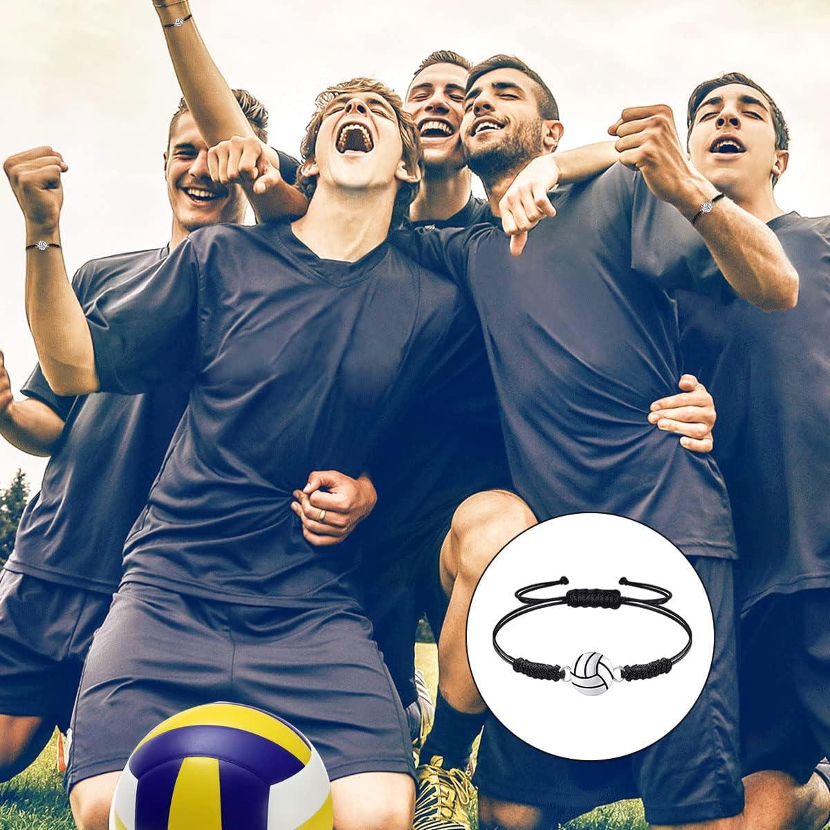 20 Pulseras de Voleibol Ajustables CANIPHA - Joyería Unisex