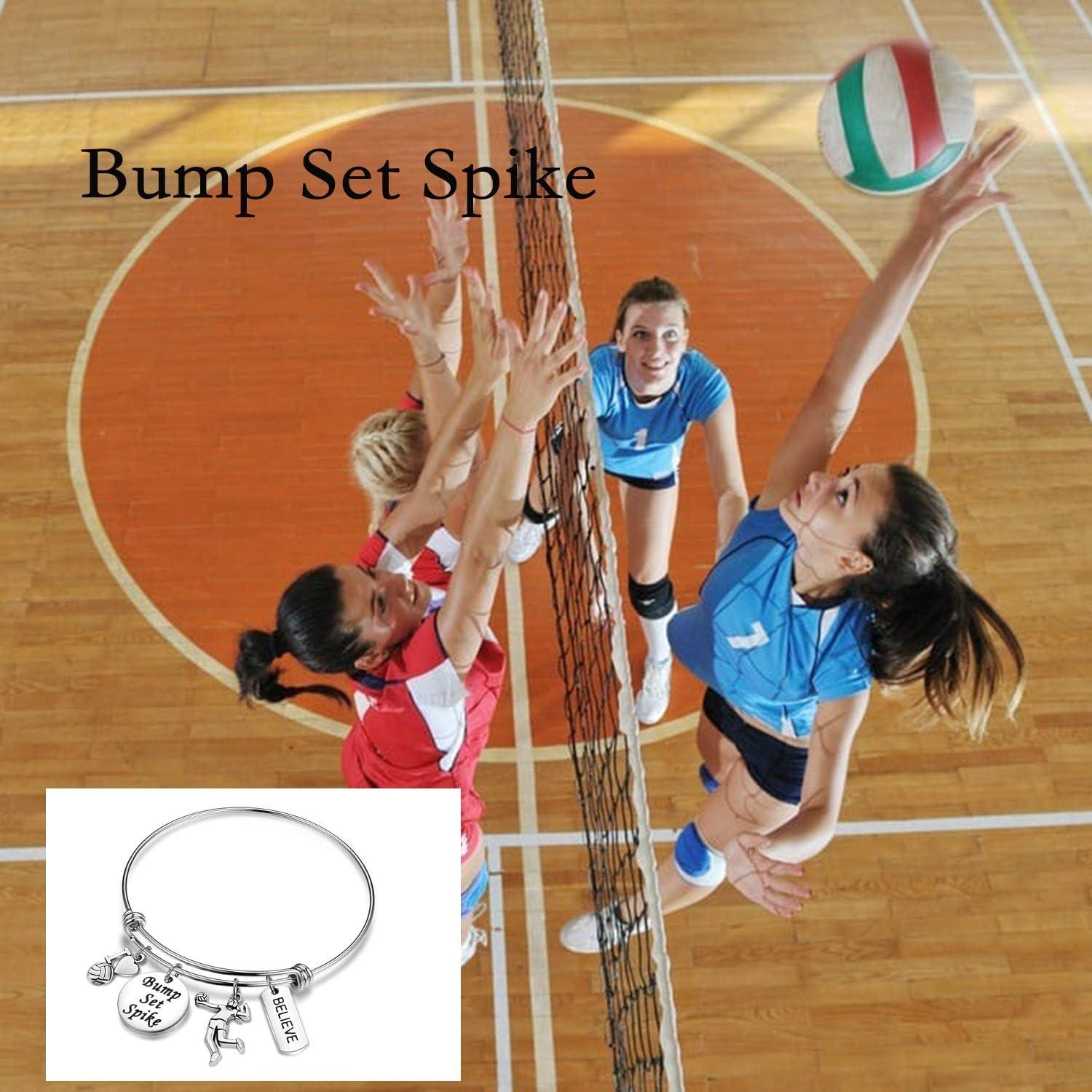 Pulsera de Voleibol TGBJE Grabado a Mano Acero Inoxidable