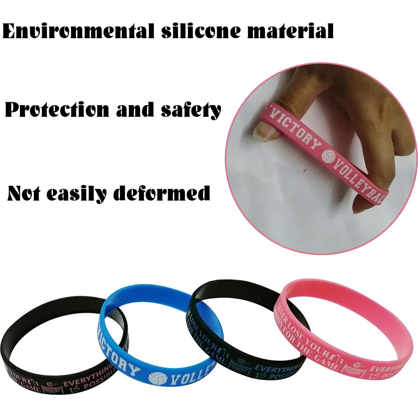 Pulseras Motivacionales de Voleibol Oringaga - 36 Piezas