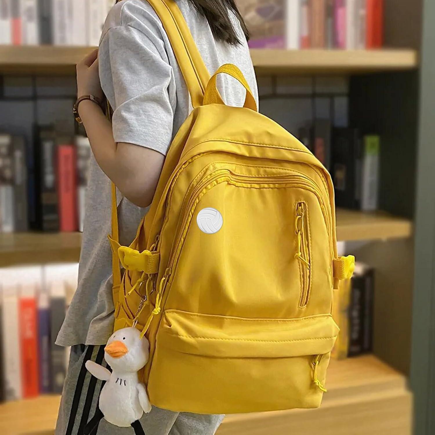 Paquete de 12 Pines de Solapa de Voleibol Esmalte Metal