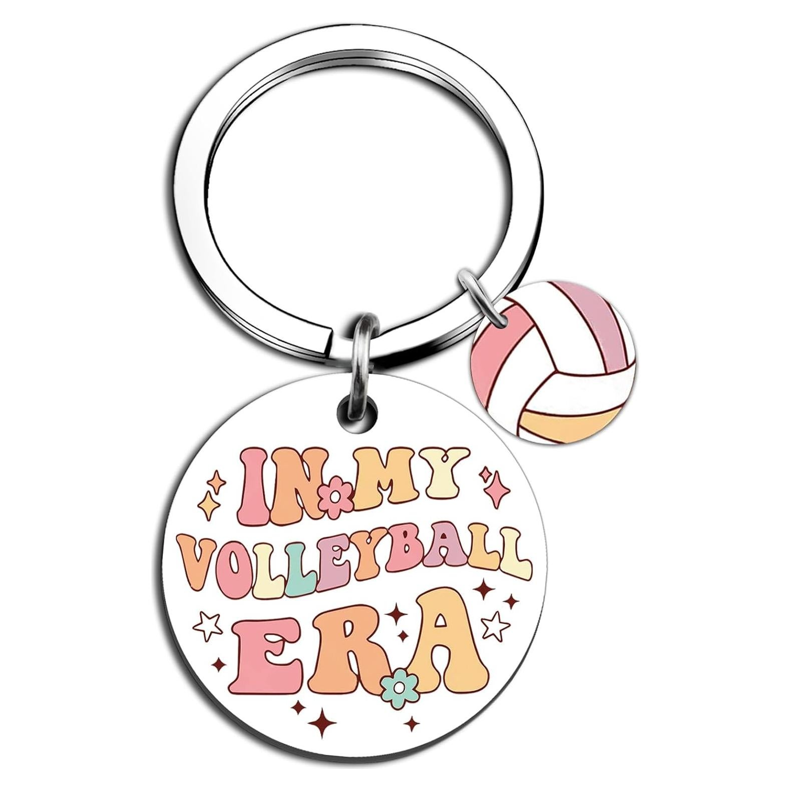 Llavero de Voleibol para Chicas Adolescentes - Regalo Inspirador