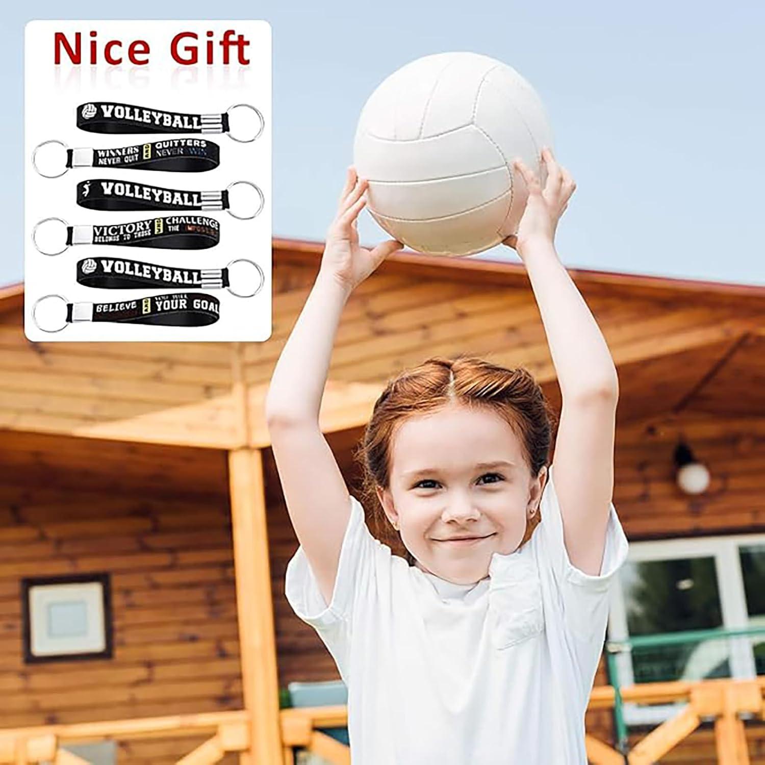 Llavero de Silicona Hicarer 24 Piezas Voleibol Motivacional