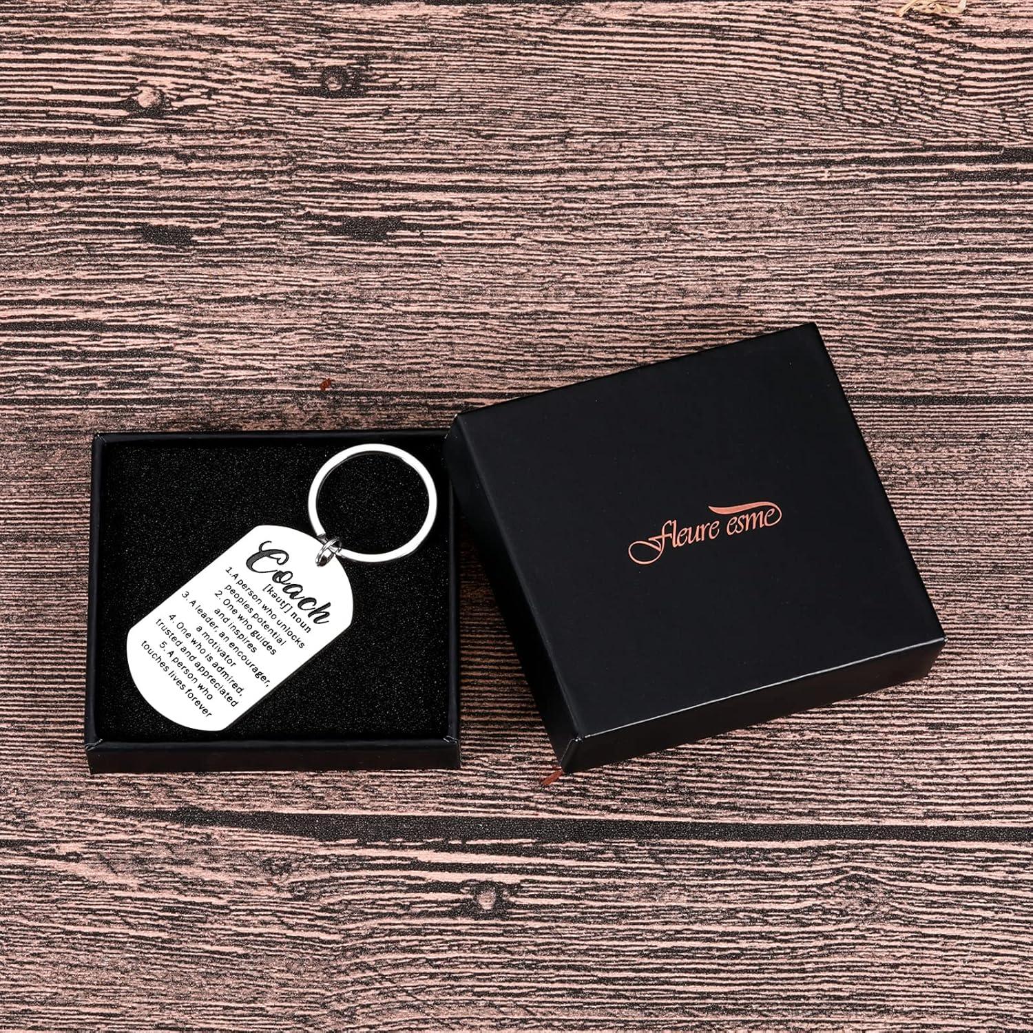 Llave de Agradecimiento para Entrenadores Fleure Esme - Acero Inoxidable