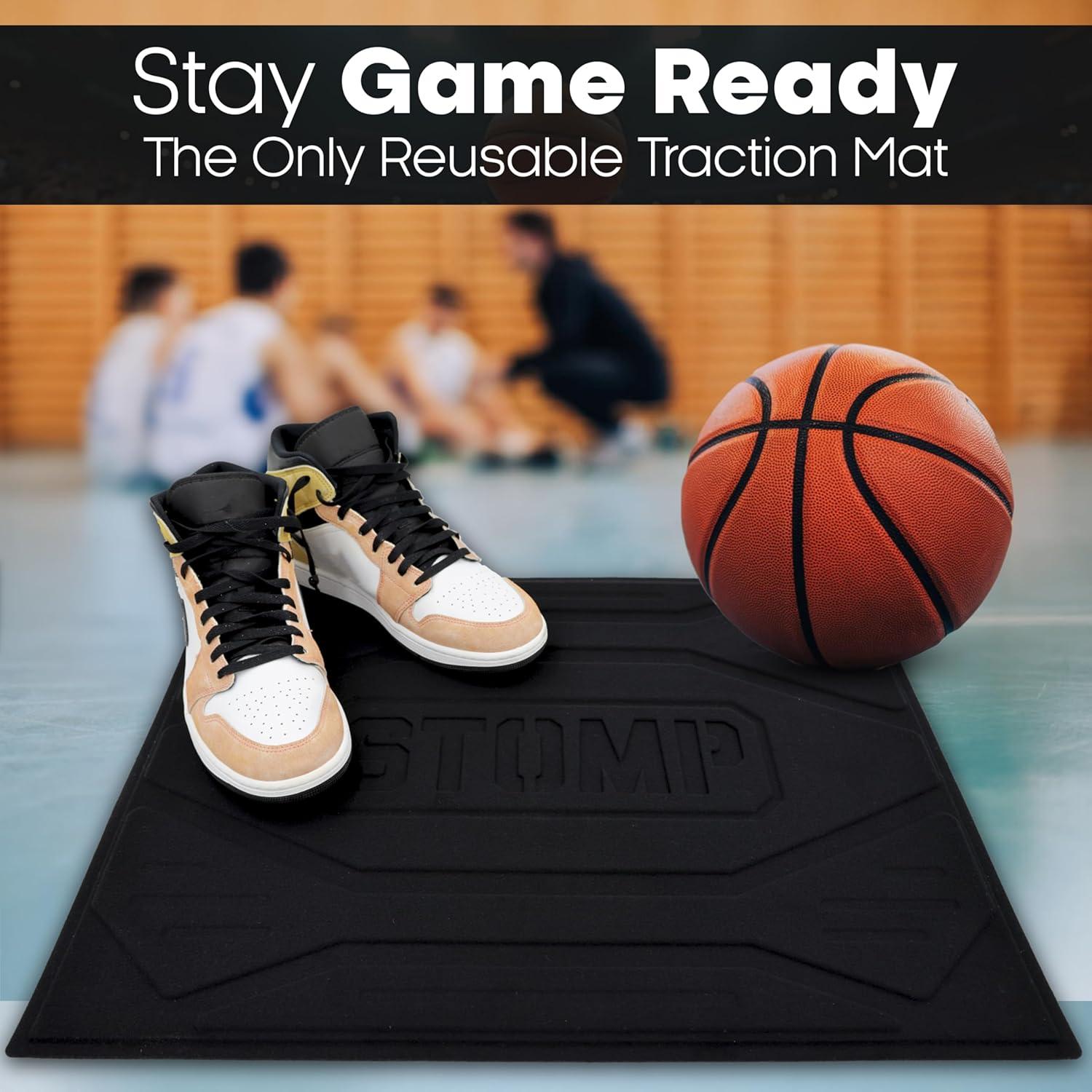 Alfombrilla de Tracción Grande STOMP - 61x48cm - Negro