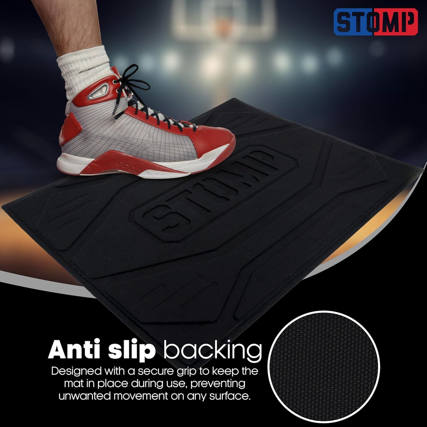 Alfombrilla de Tracción Grande STOMP - 61x48cm - Negro