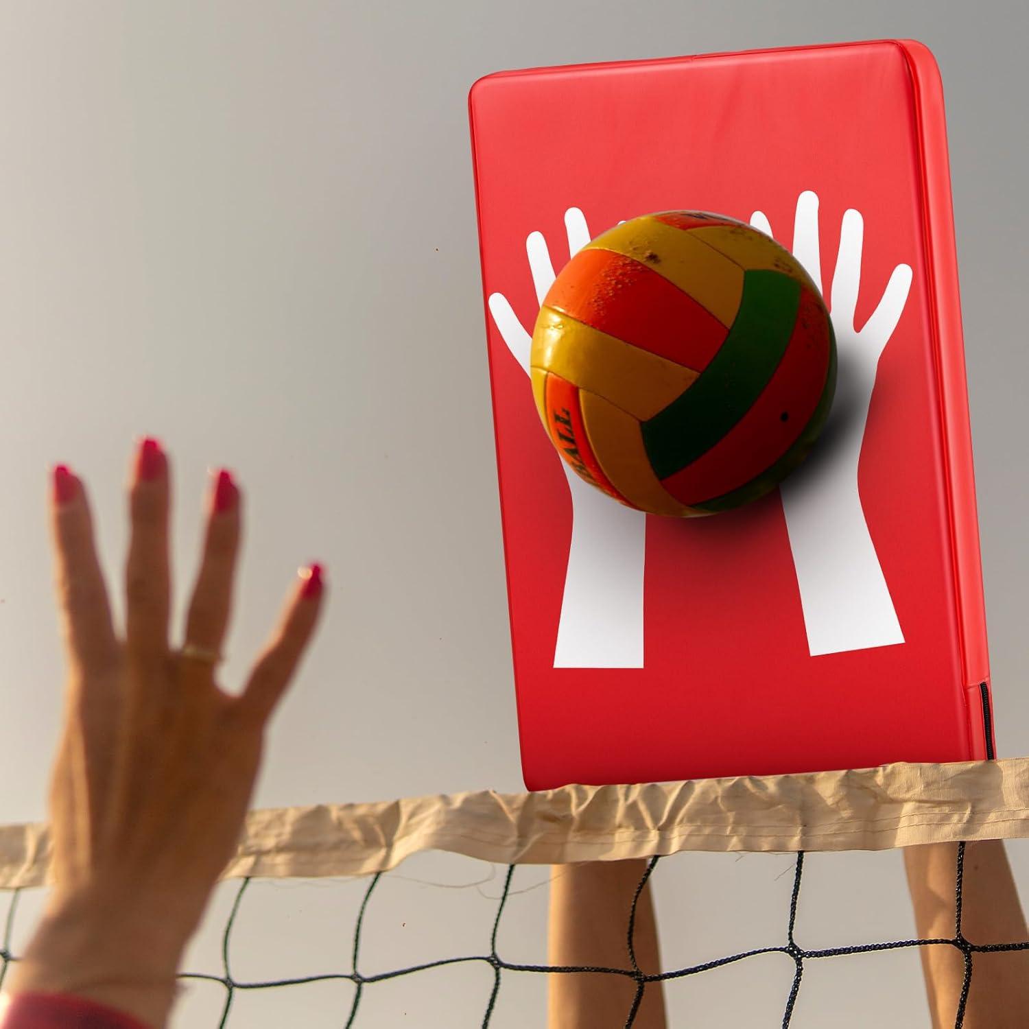 Almohadilla de Bloqueo de Voleibol Relaxgiant 40x60 cm Roja