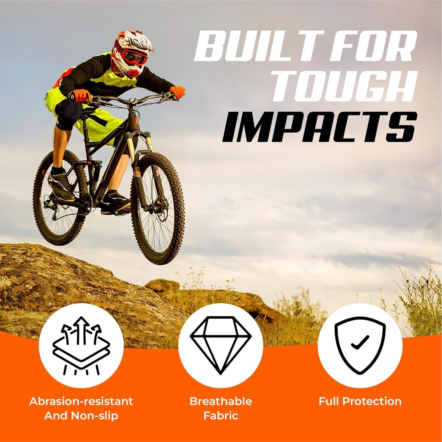 Rodilleras de Voleibol Bucwild Sports - Compresión y Antideslizante - Pequeño Blanco