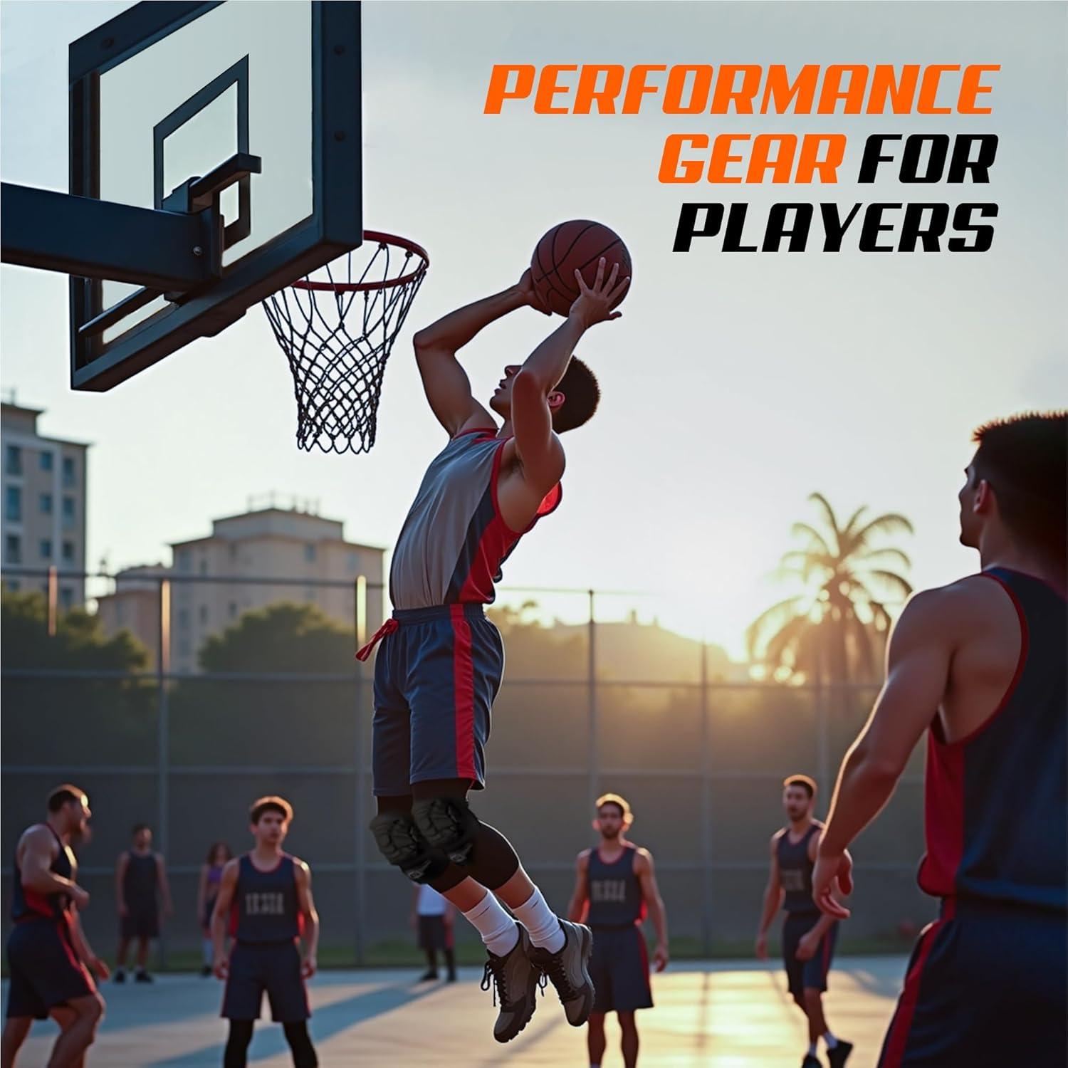 Rodilleras de Voleibol Bucwild Sports Camo Negro XS - 1 Par