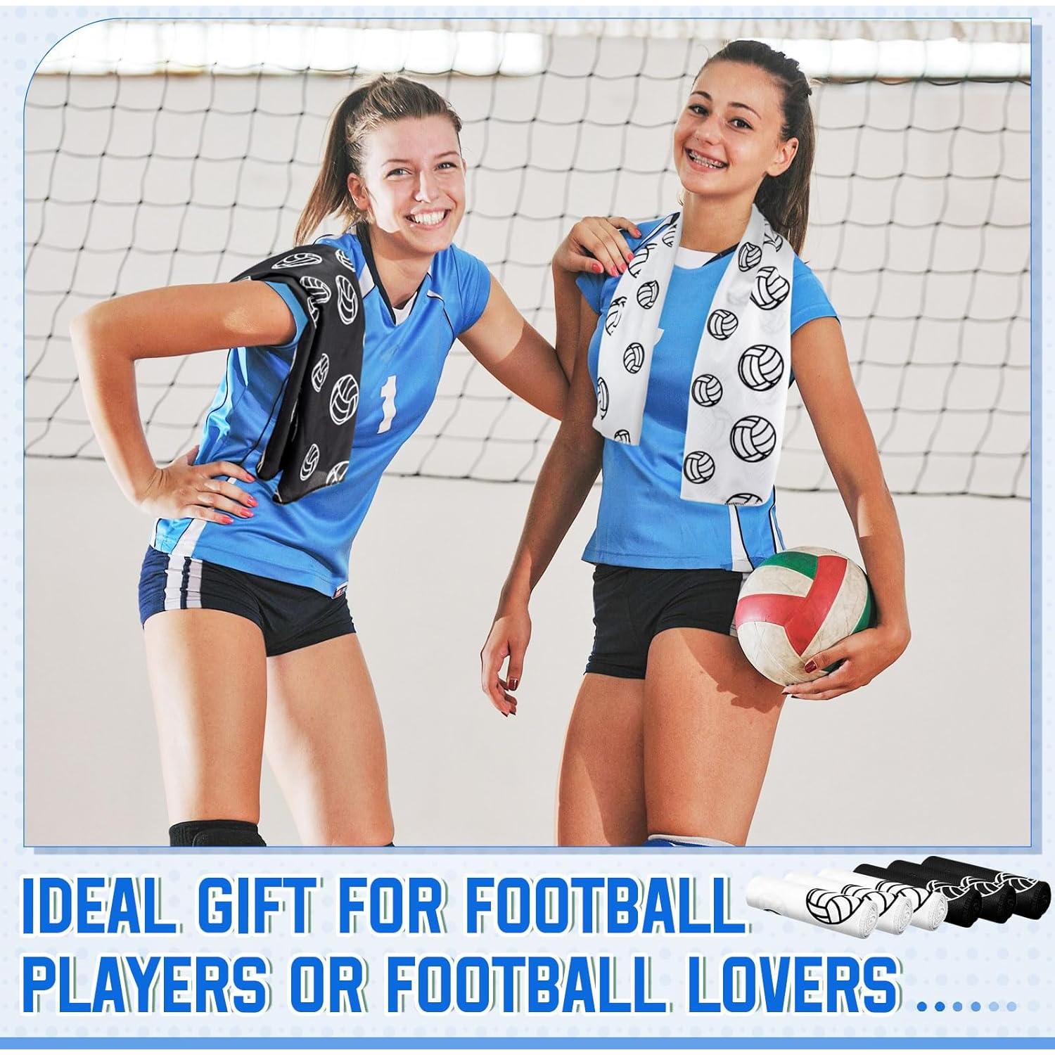 24 Toallas de Enfriamiento FuWeave Microfibra 101.6x30.5cm Voleibol