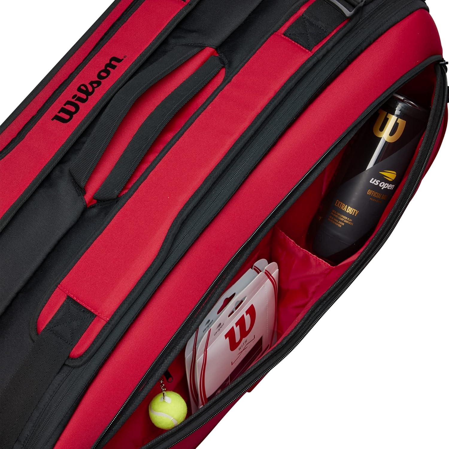 Raqueta de Bádminton Wilson SUPER TOUR 9PK Rojo 73x33x33cm